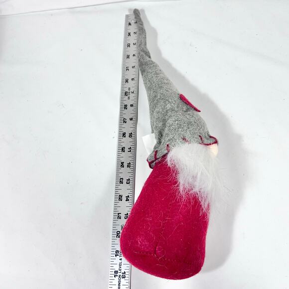 Festive Christmas Gonks Gnome Bean Bag Bottom Set of 3 Felt Christmas Santa Elf - Picture 10 of 11